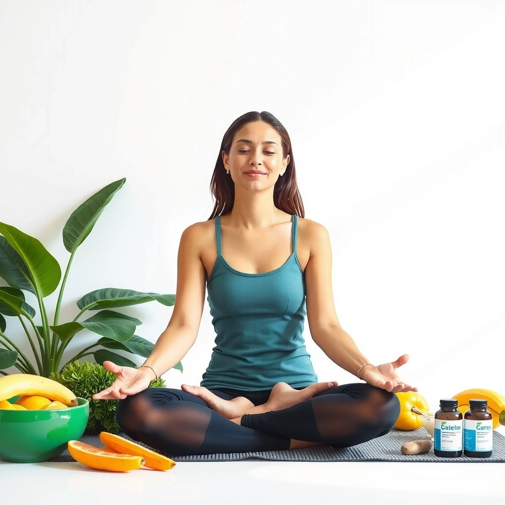 Holistic wellness and beauty approach showing the connection between nutrition and outer beauty