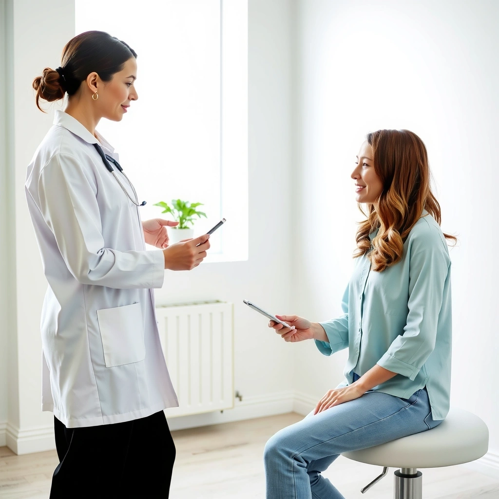 Professional consultation environment at DermaNutriCare
