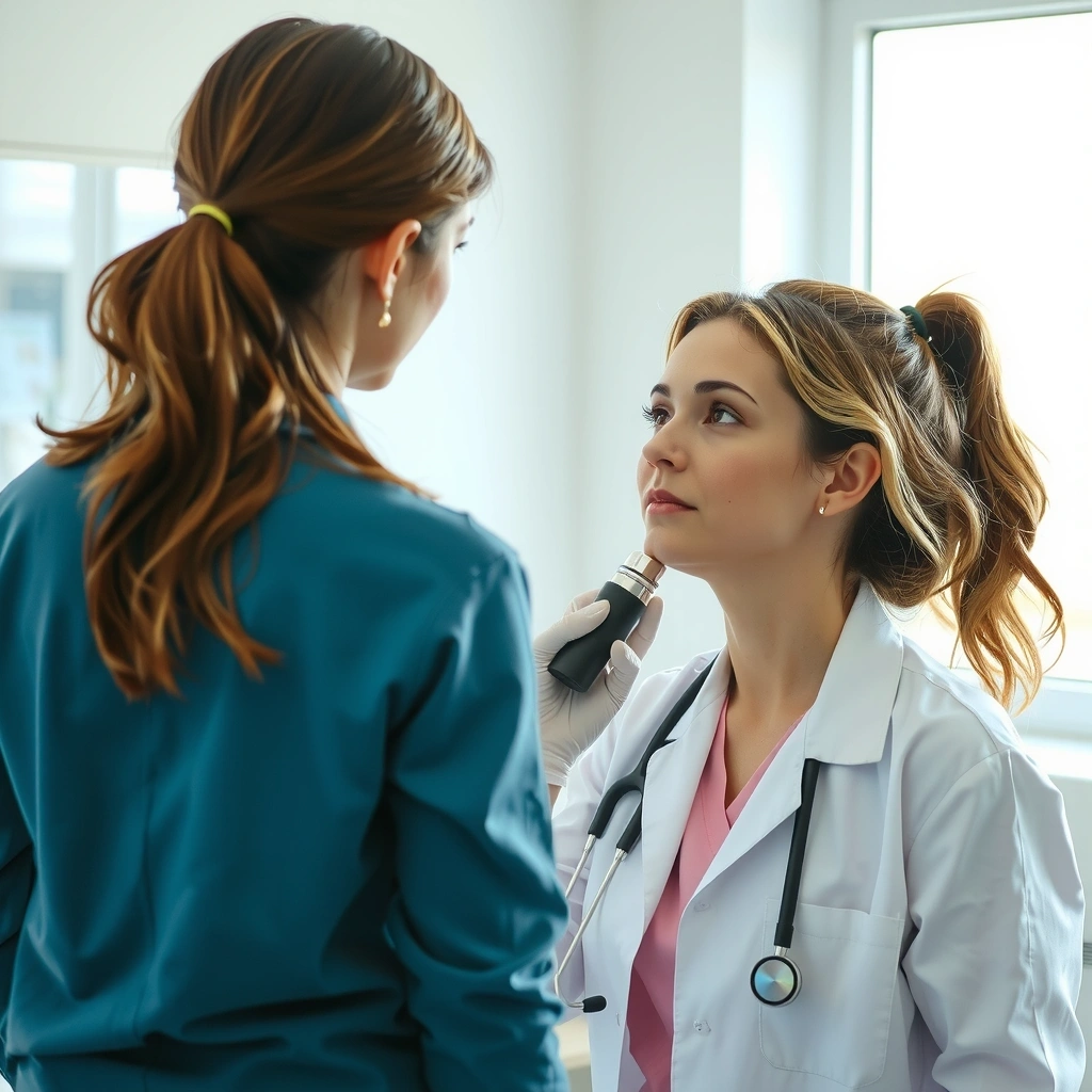 Acne and skin condition consultation