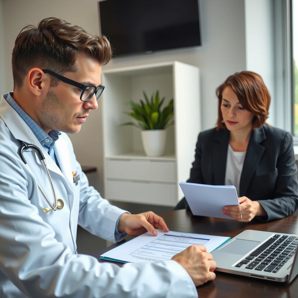 Initial health assessment consultation